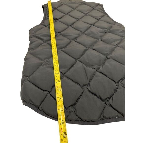 J. Crew Puffy Vest Blue Navy Quilted Excursion Down Waterfowl Fall XXS - Picture 8 of 8